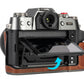 SmallRig Leather Half Case Kit for FUJIFILM X-T50 (Brown) 4710