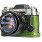 SmallRig Leather Half Case Kit for FUJIFILM X-T50 (Green) 4711