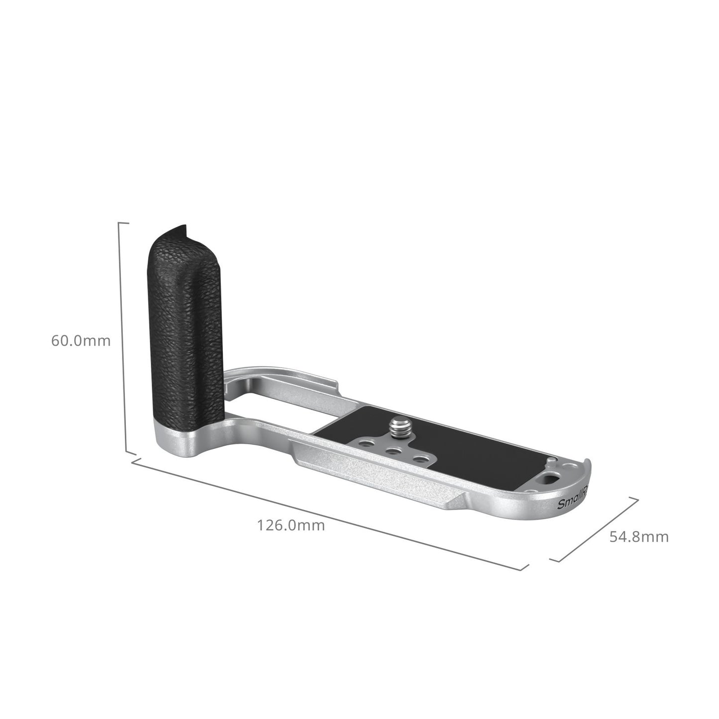 SmallRig L-Shape Mount Plate with Handle for FUJIFILM X-T50 (Silicone/Silver) 4713C