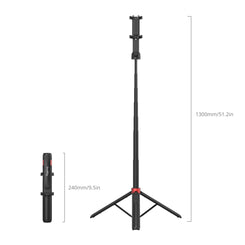 SmallRig Portable Selfie Stick Tripod ST-25 Black 4729
