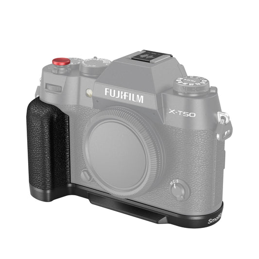 SmallRig L-Shape Mount Plate with Silicone Handle for FUJIFILM X-T50(Black) 4783B