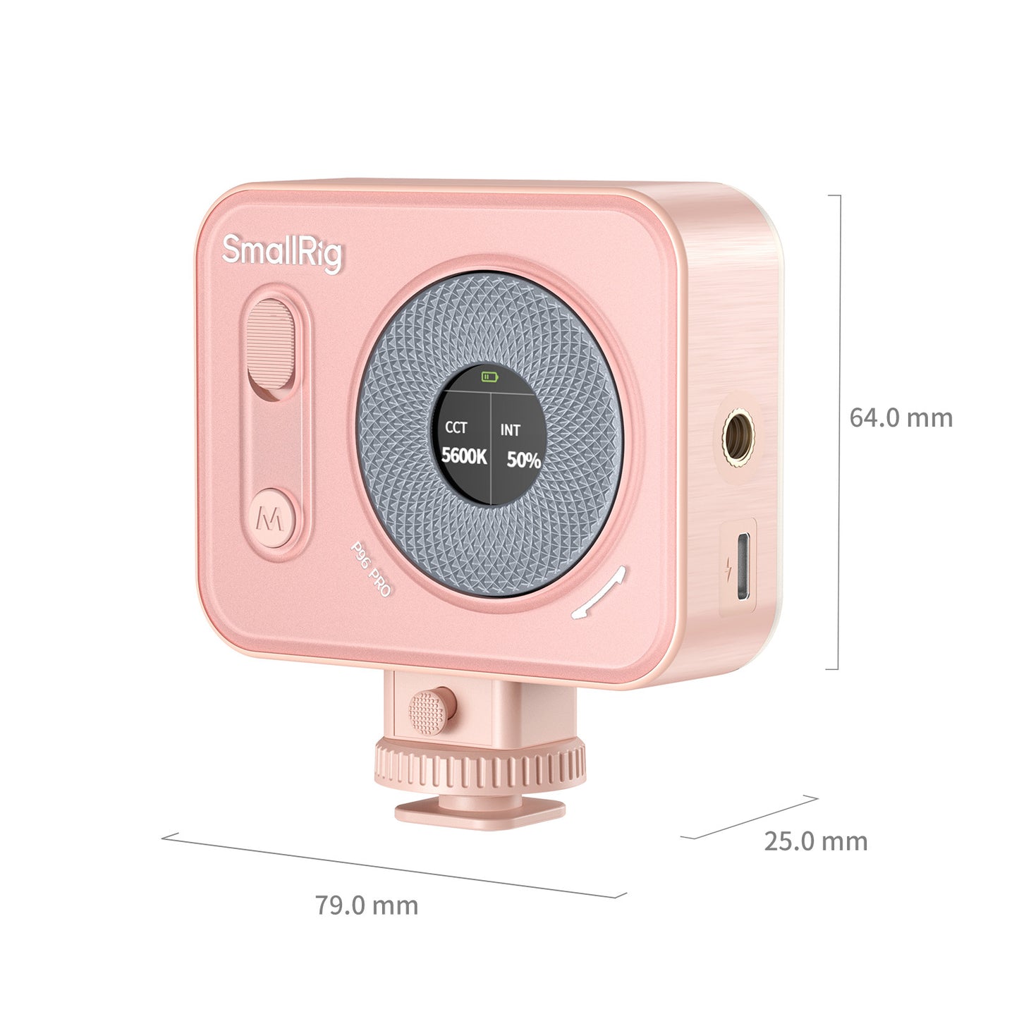 SmallRig Vibe P96 Pro mini LED Video Light (Pink) 4786