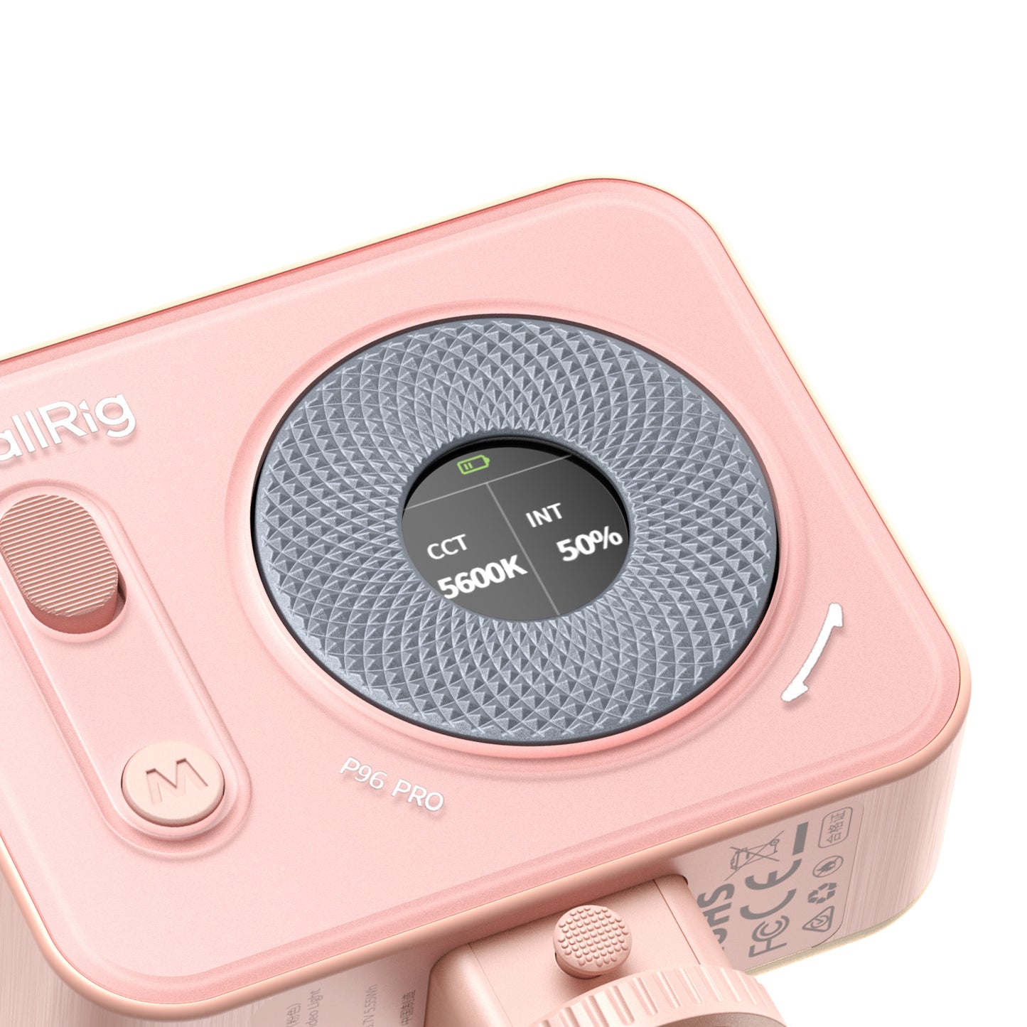 SmallRig Vibe P96 Pro mini LED Video Light (Pink) 4786