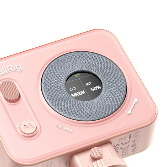 SmallRig Vibe P96 Pro mini LED Video Light (Pink) 4786
