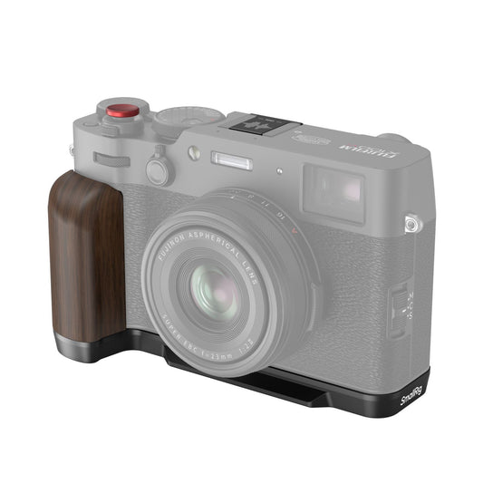 SmallRig Wooden L-Shape Grip for FUJIFILM X100VI / X100V (Black) 4805
