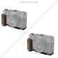 SmallRig Wooden L-Shape Grip for FUJIFILM X100VI / X100V (Black) 4805