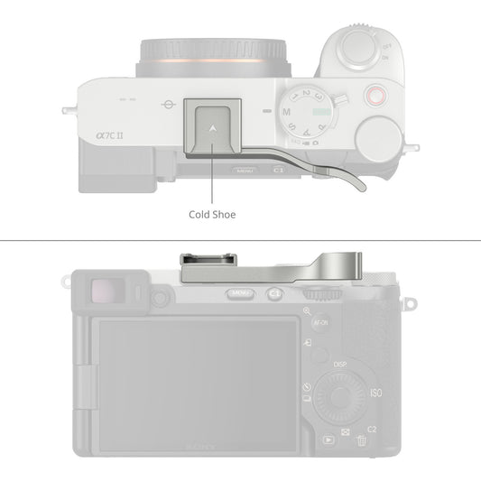 SmallRig Thumb Grip for Sony Alpha 7C II / Alpha 7CR / Alpha 7C (Sliver) 4818