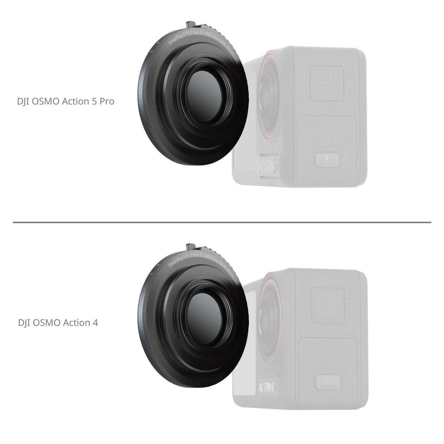 SmallRig CPL & VND 3-5 Filter for DJI Osmo Action 4 4941