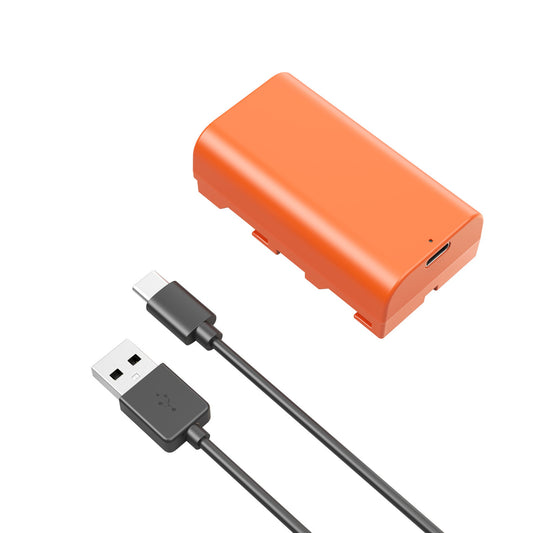 SmallRig Rechargeable Camera Battery for Sony NP-F550 (Orange) 4971