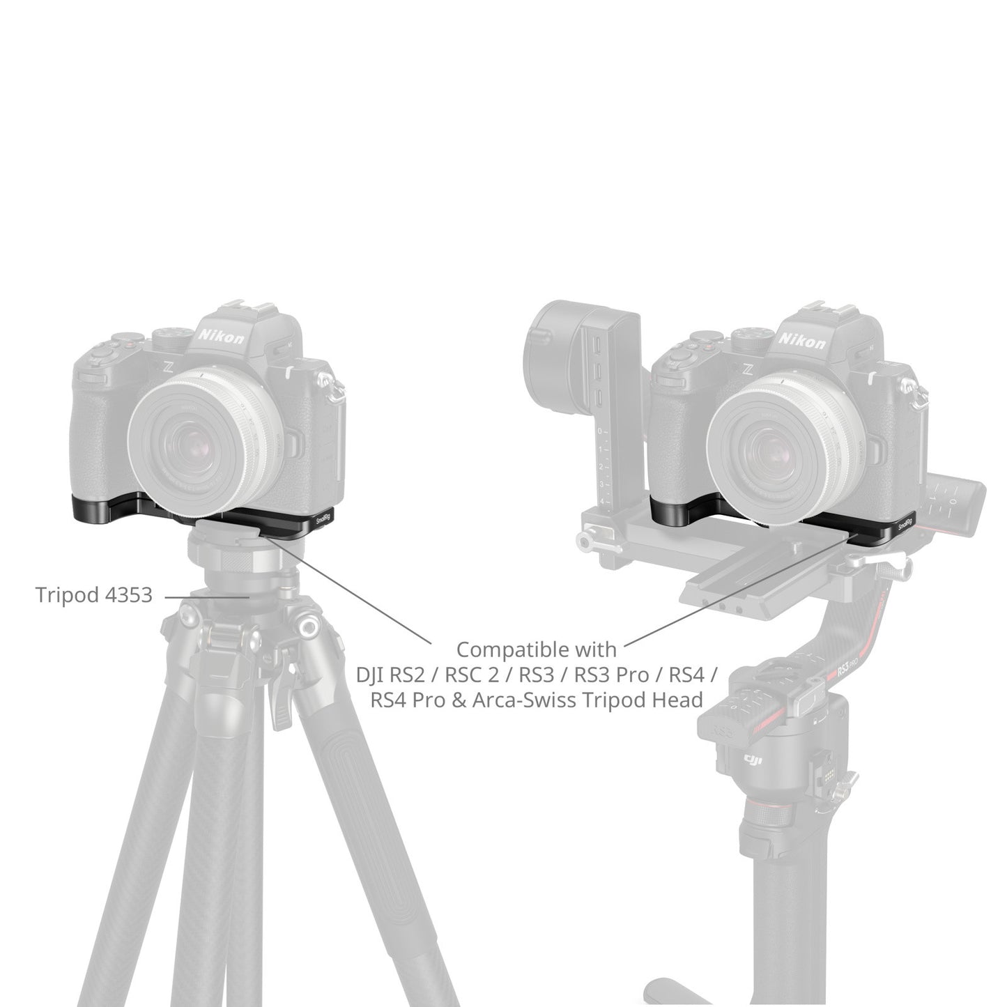 SmallRig Baseplate for Nikon Z50II 4981B