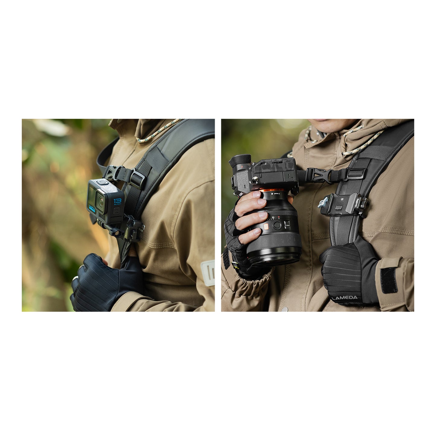 SmallRig Camera Clip with Quick Release Mount Plate Kit 5053