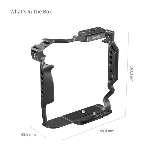 SmallRig Cage for Panasonic LUMIX S1 II / S1 IIE / S1R II / S5 II / S5 IIX / G9 II with DMW-BG1 / DMW-BG2 Battery Grip 5147