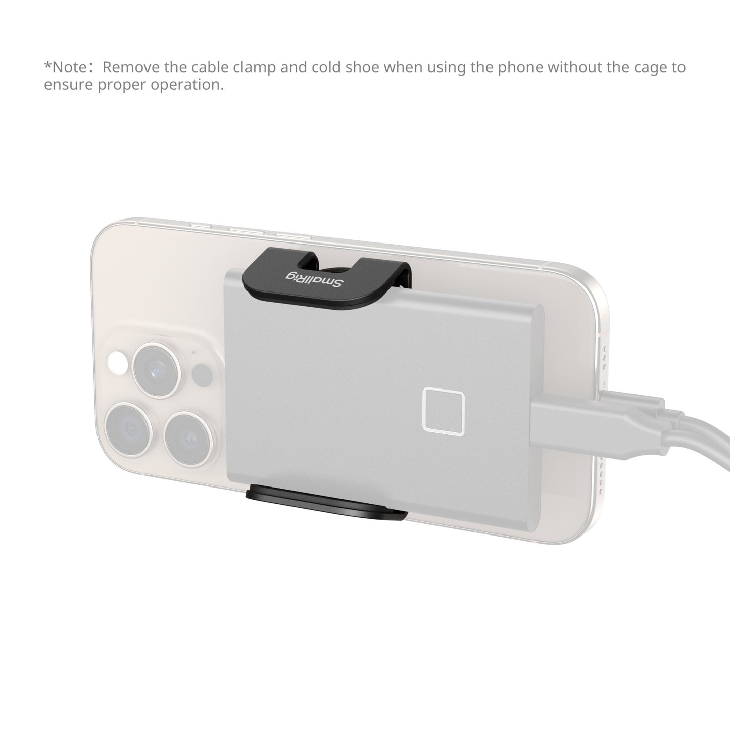 SmallRig Universal Mounting Clamp for External SSD 5196