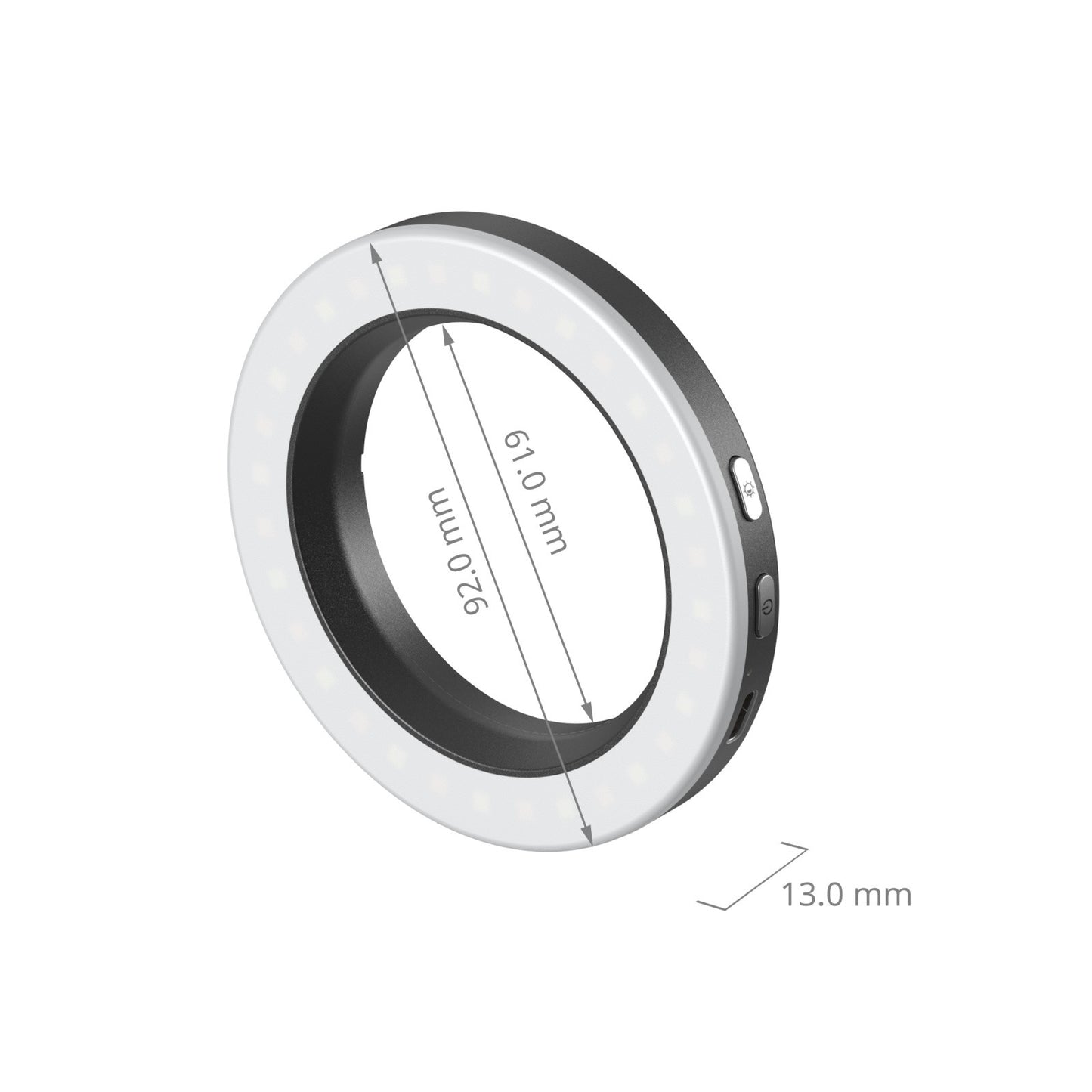 SmallRig Vibe P30 67mm Ring LED Video Light (Universal Threaded Filter Adapter Kit) 5203