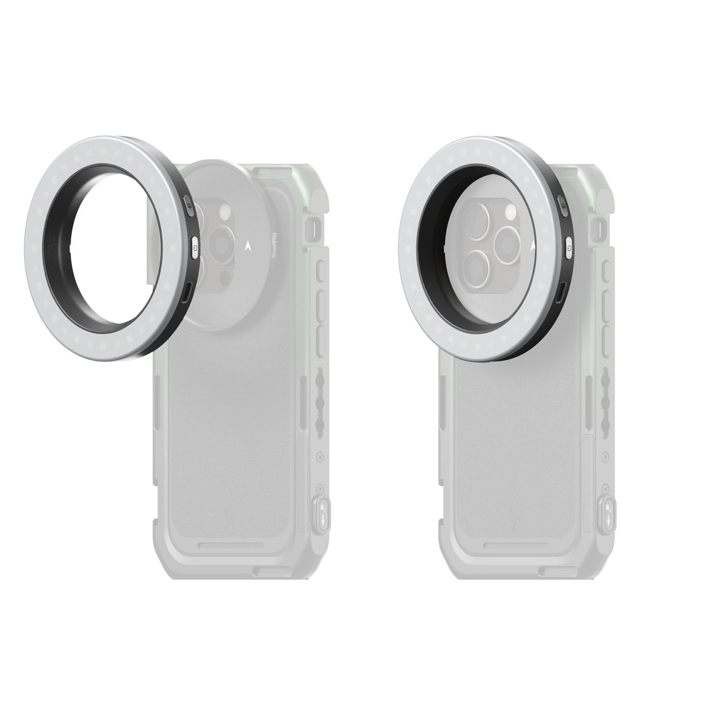 SmallRig Vibe P30 67mm Ring LED Video Light (Universal Threaded Filter Adapter Kit) 5203