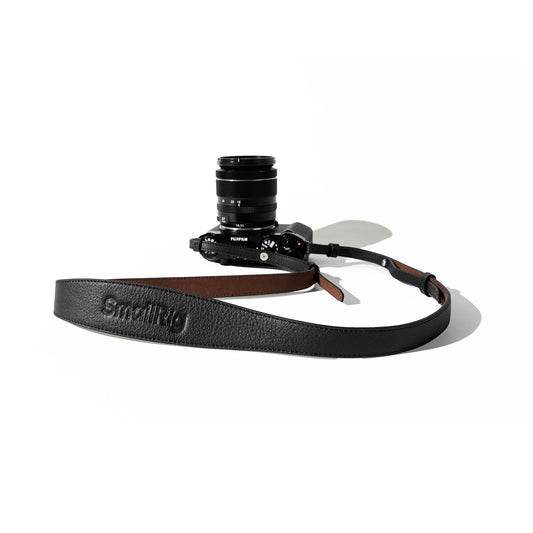 SmallRig Universal Leather Camera Shoulder Strap (Black) 5208