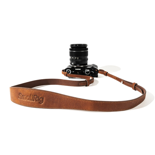 SmallRig Universal Leather Camera Shoulder Strap (Brown) 5209