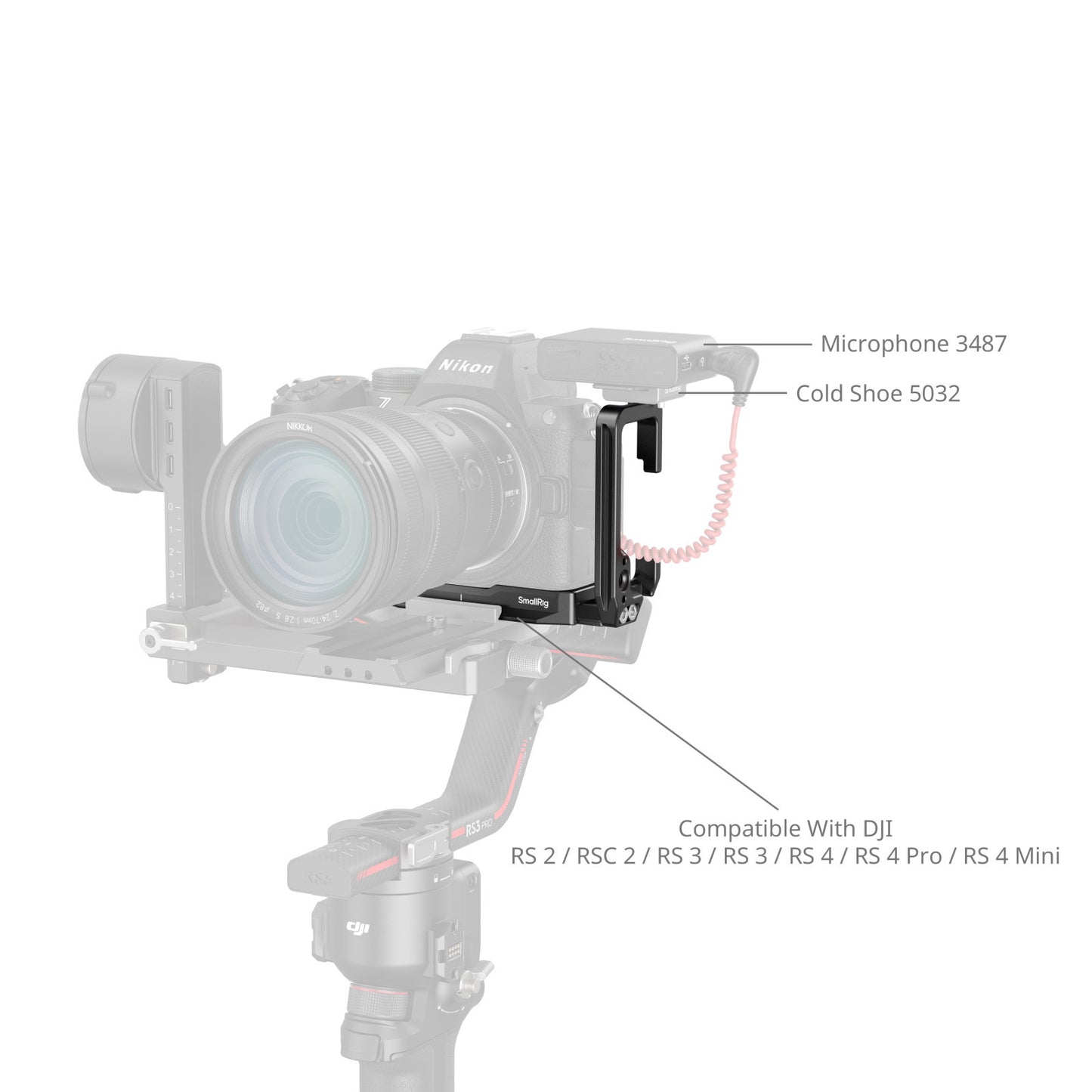 SmallRig L-Shaped Mount Plate for Nikon Z5II 5256