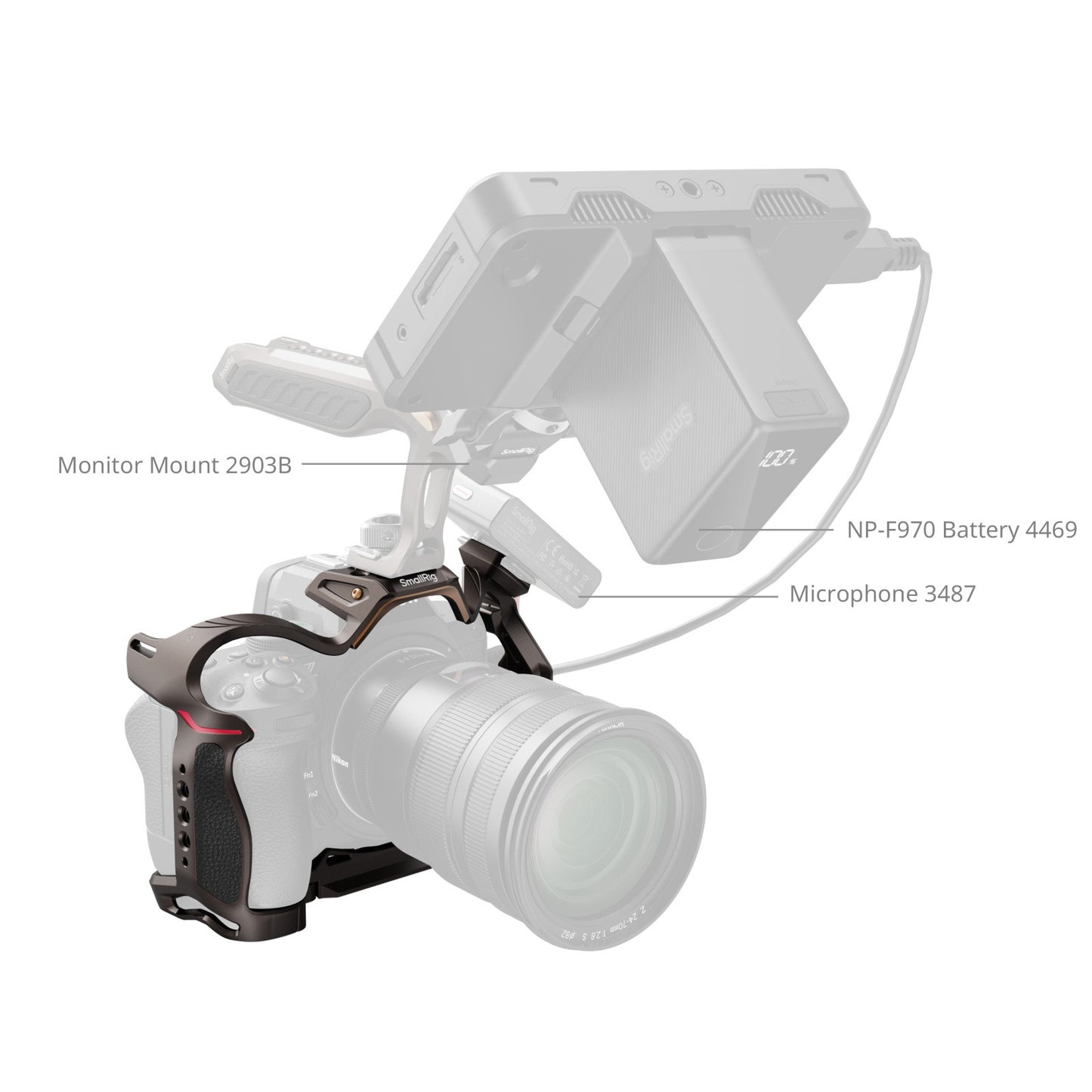 SmallRig "Night Eagle" Cage for Nikon Z5 / Z5II / Z6 / Z6II / Z7 / Z7II 5258