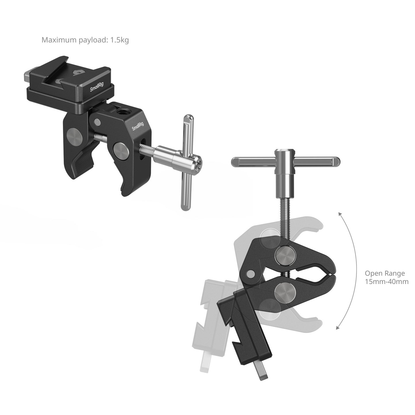 SmallRig V-Mount Crab-Shaped Clamp 5313