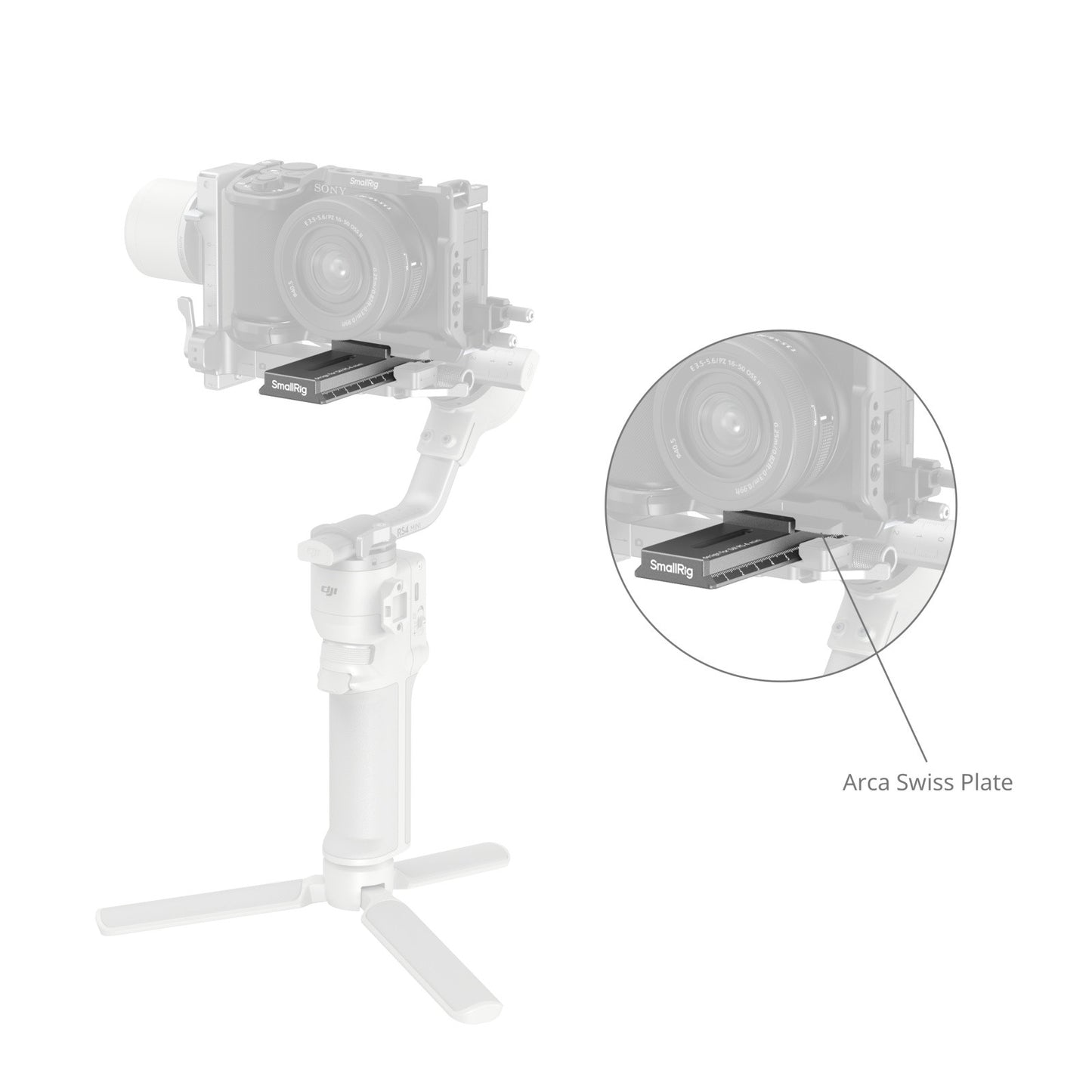 SmallRig Quick Release Plate for DJI RS 4 Mini 5336