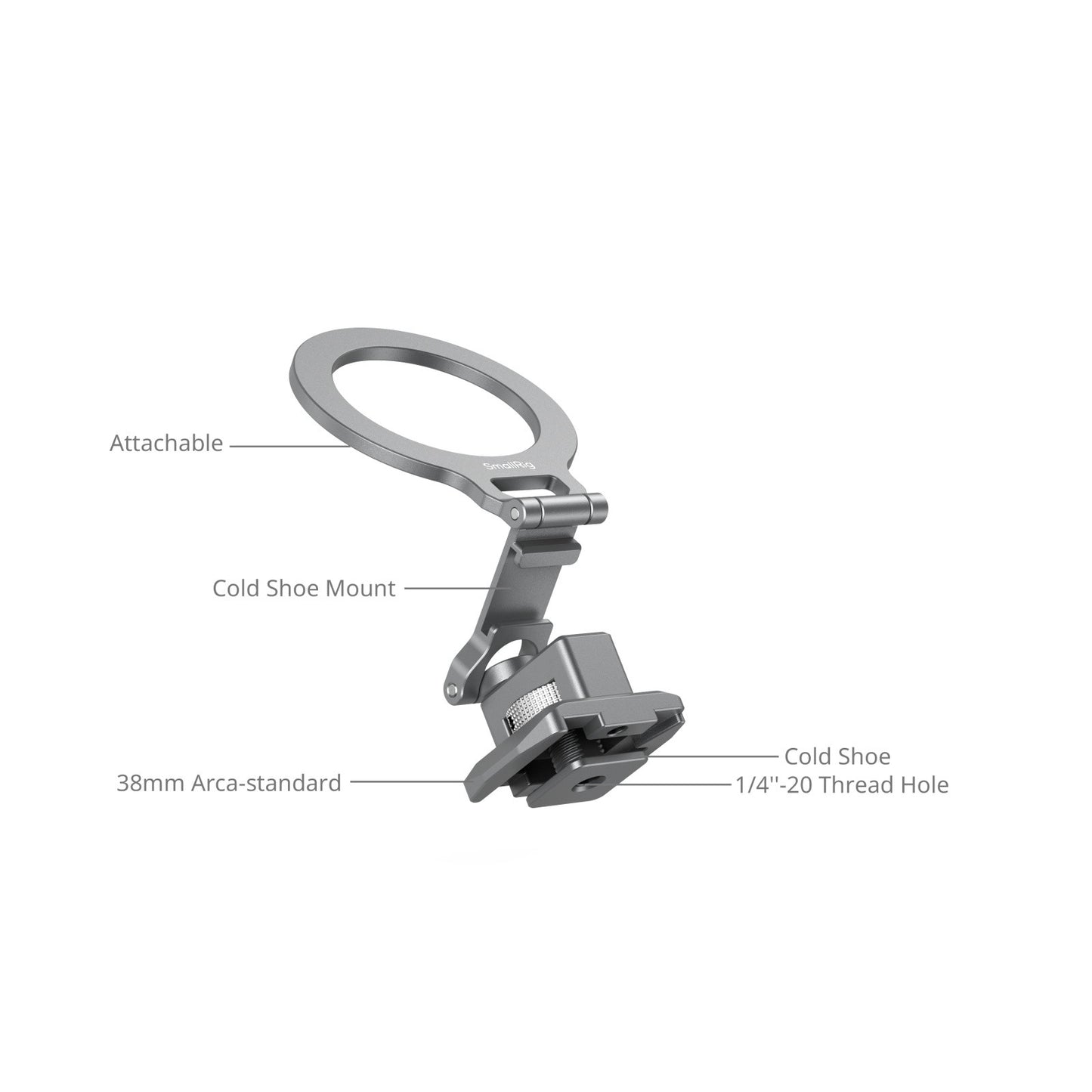 SmallRig Arca-Standard Phone Support with Cold Shoe Mount 5339