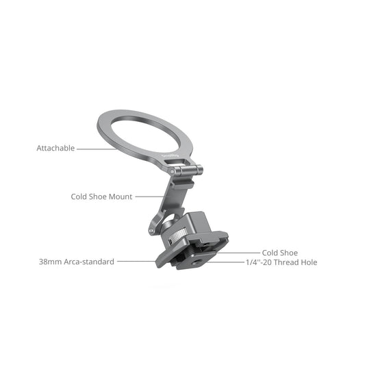 SmallRig Arca-Standard Phone Support with Cold Shoe Mount 5339