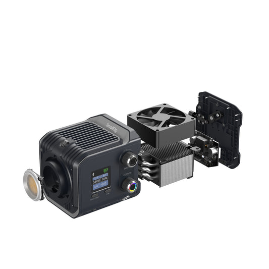 SmallRig RC 100C COB LED Video Light Kit (Ink Blue / With Battery Grip Handle) 5383