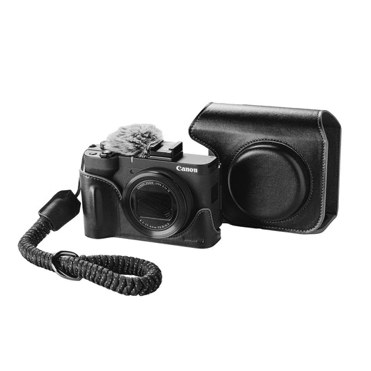 SmallRig Leather Case Kit for Canon PowerShot V1 (Black) 5386
