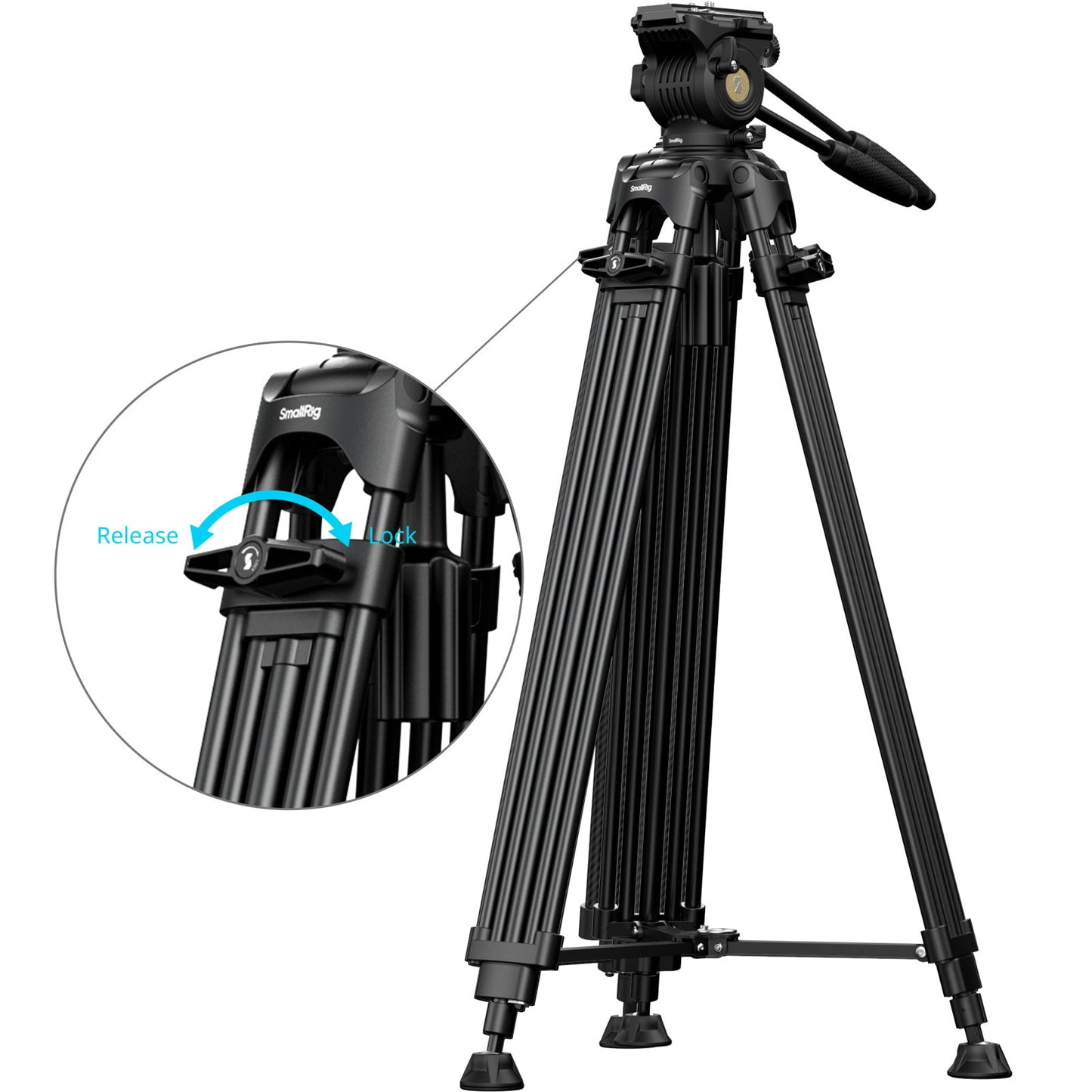 SmallRig FSD14 FreeSpeed Heavy-Duty Aluminum Alloy Tripod 5442