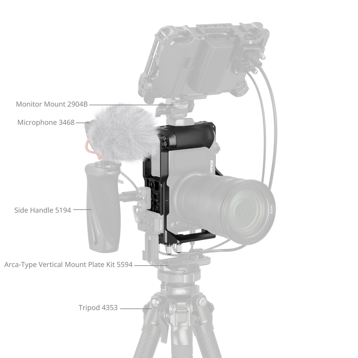 SmallRig Cage for Nikon ZR 5467