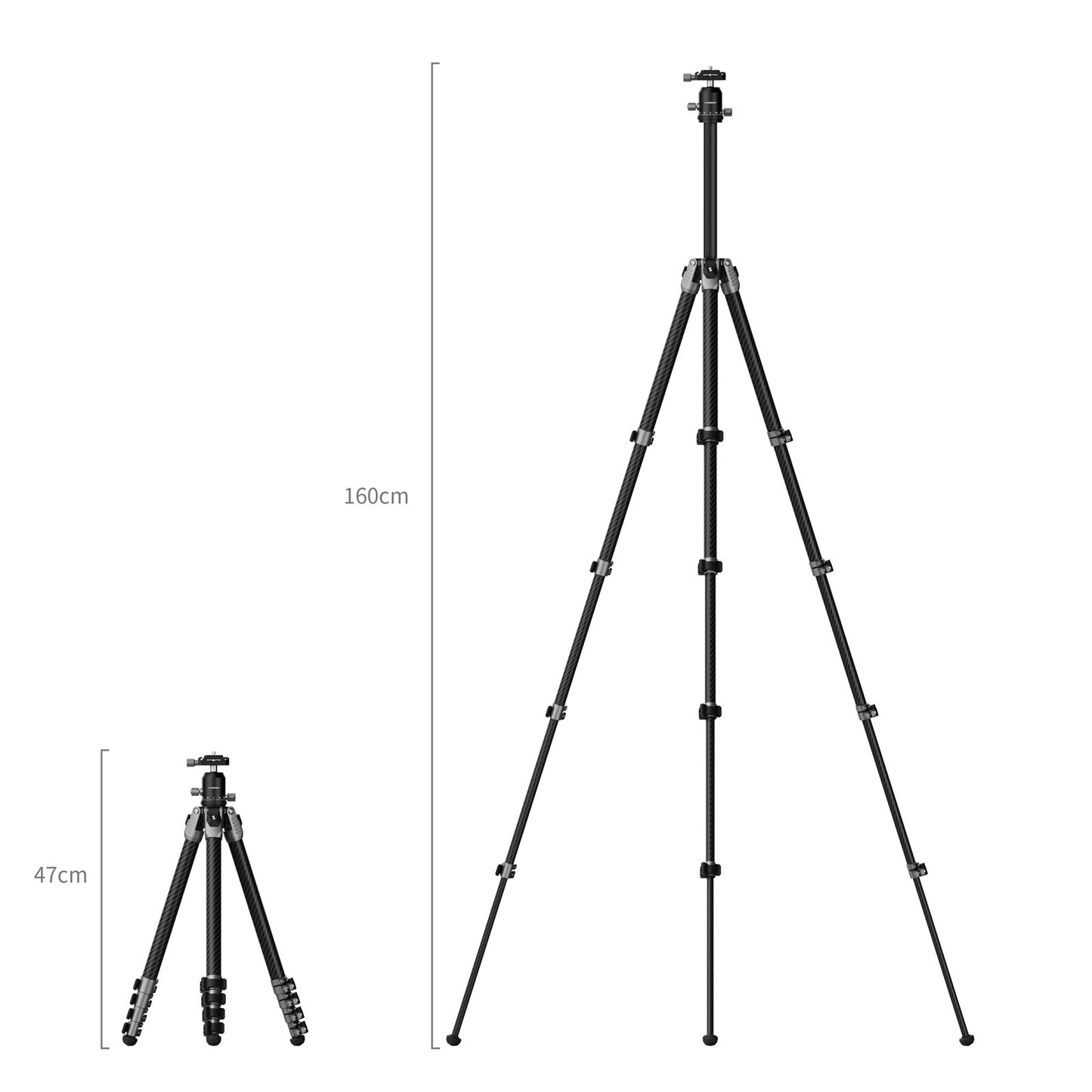 SmallRig Portable Photo Carbon Fiber Tripod 5478