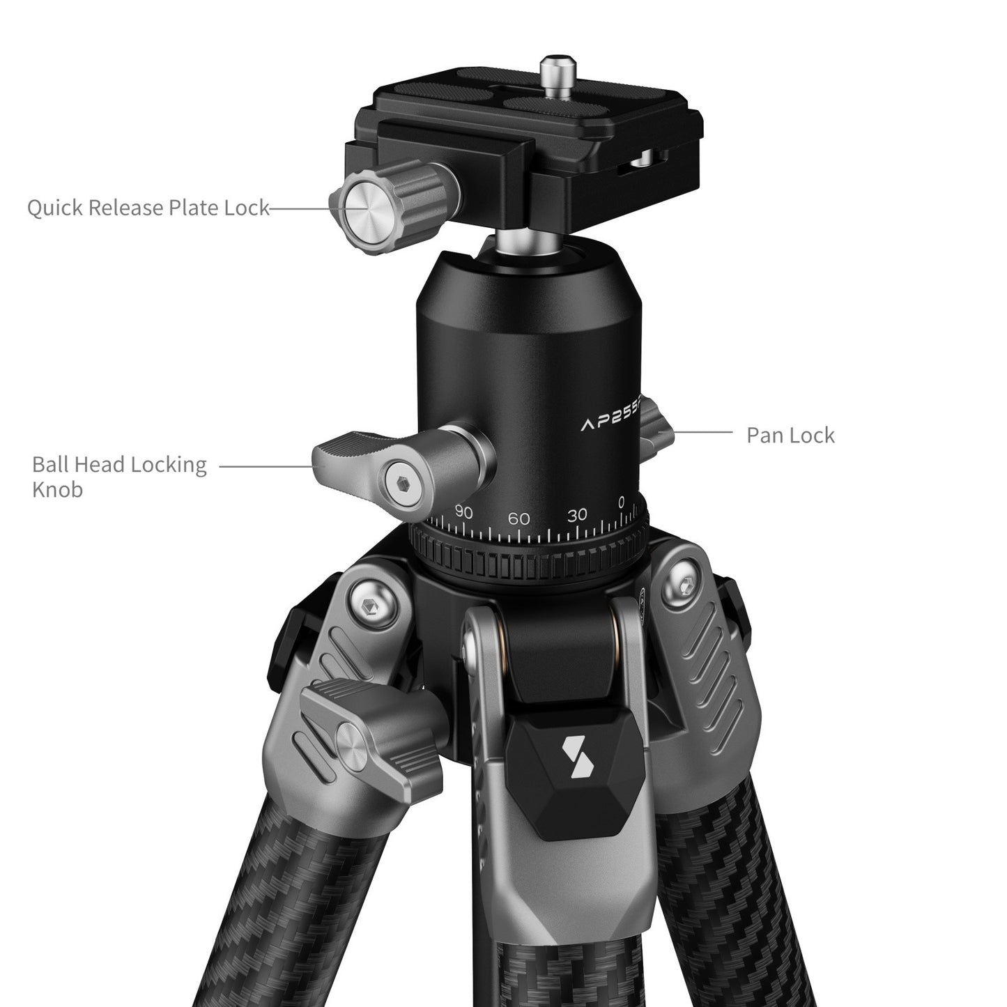 SmallRig Portable Photo Carbon Fiber Tripod 5478