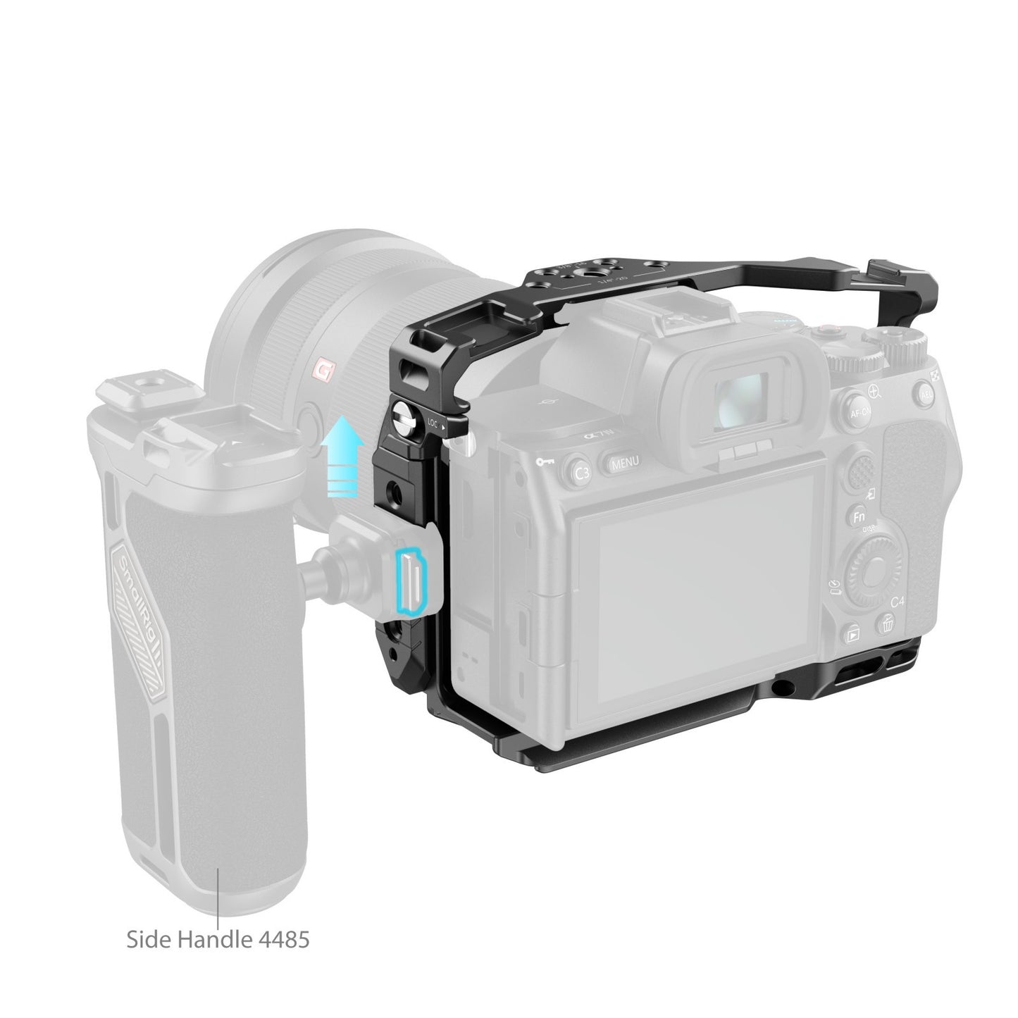 SmallRig Cage with Airtag Slot for Sony Alpha 7R V / 7 IV / 7S III / 1 / 7R IV / 7 V 5583