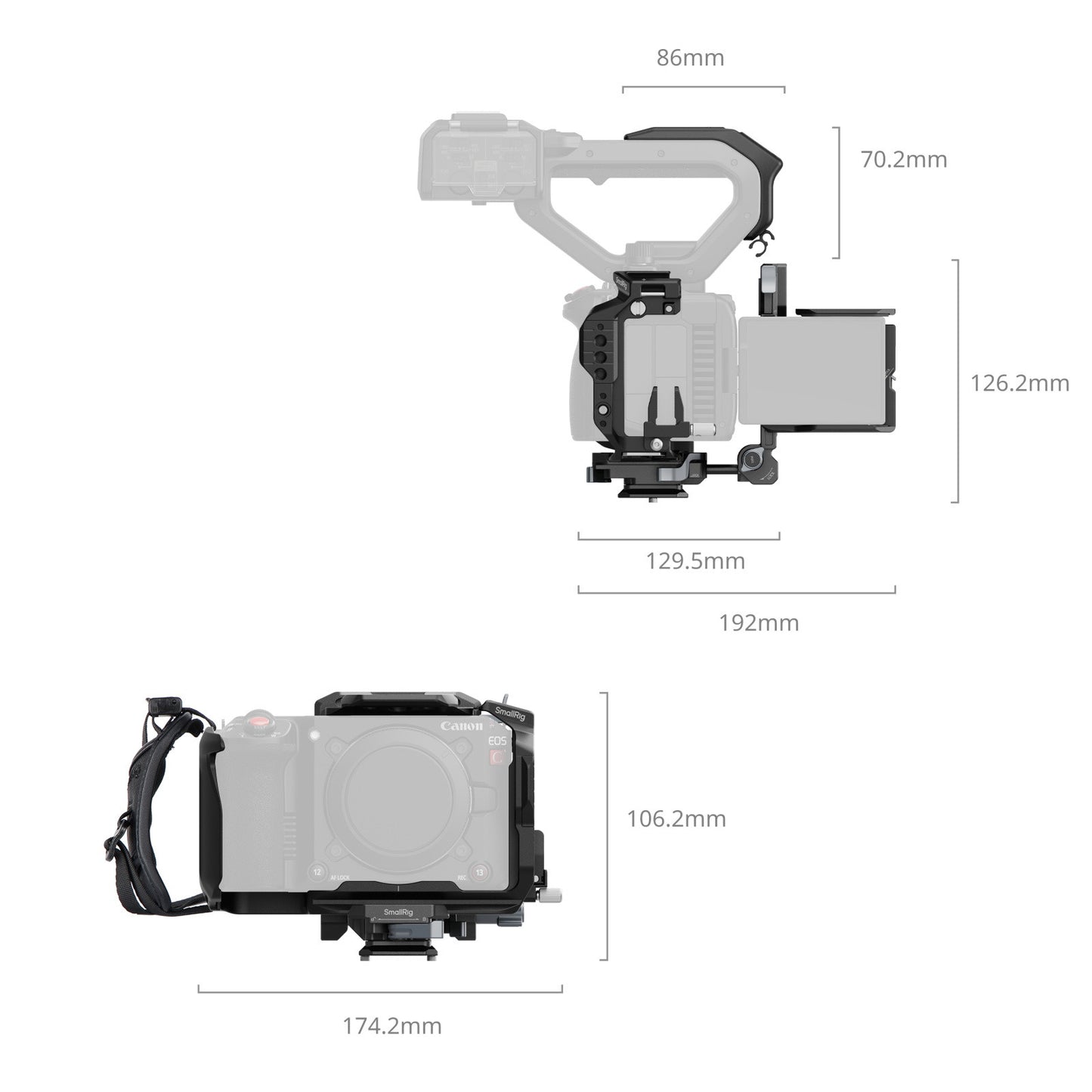 SmallRig Cage Kit for Canon EOS C50 (Advanced Edition) 5658