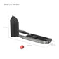 SmallRig L-Shaped Mount Plate with Silicone Handle for FUJIFILM X-T30 / X-T30 II / X-T30 III (Charcoal Silver) 5665