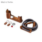 SmallRig Leather Half Case Kit for FUJIFILM X-T30 / X-T30 II / X-T30 III (Brown) 5670