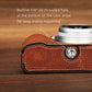 SmallRig Leather Half Case Kit for FUJIFILM X100VI (Brown) 4699