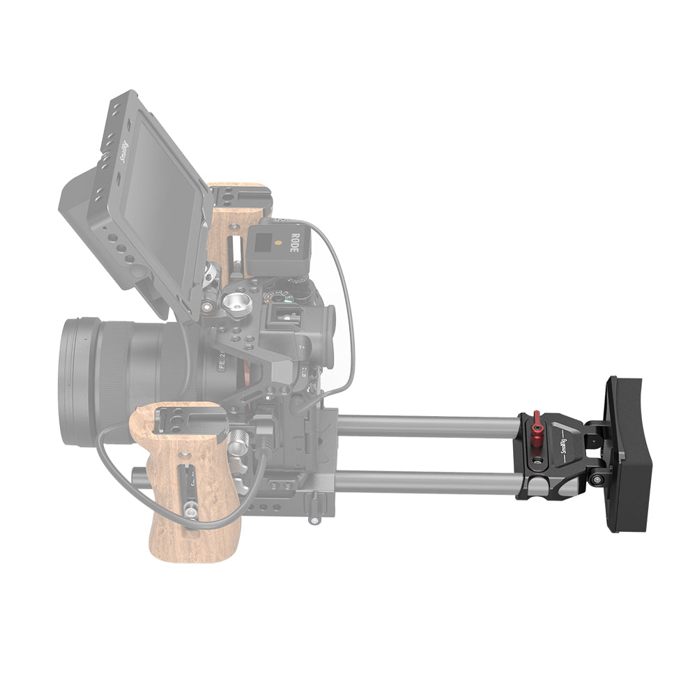 SmallRig Lightweight Chest-Pad Mount Plate with Rod Clamp MD3183