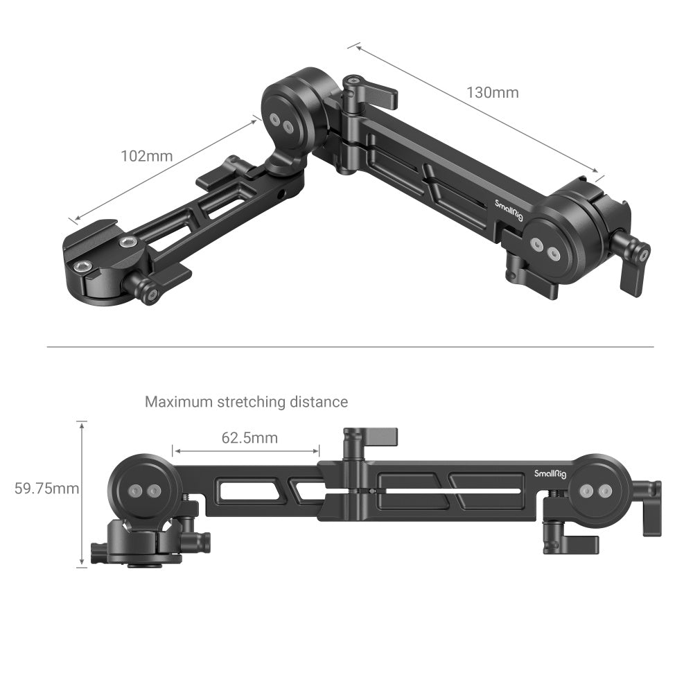SmallRig Adjustable EVF Mounting Support with NATO Clamp MD3507